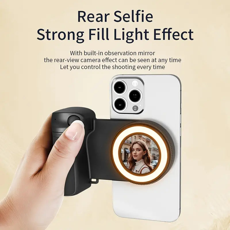 Phone Camera Mount w Fill Light