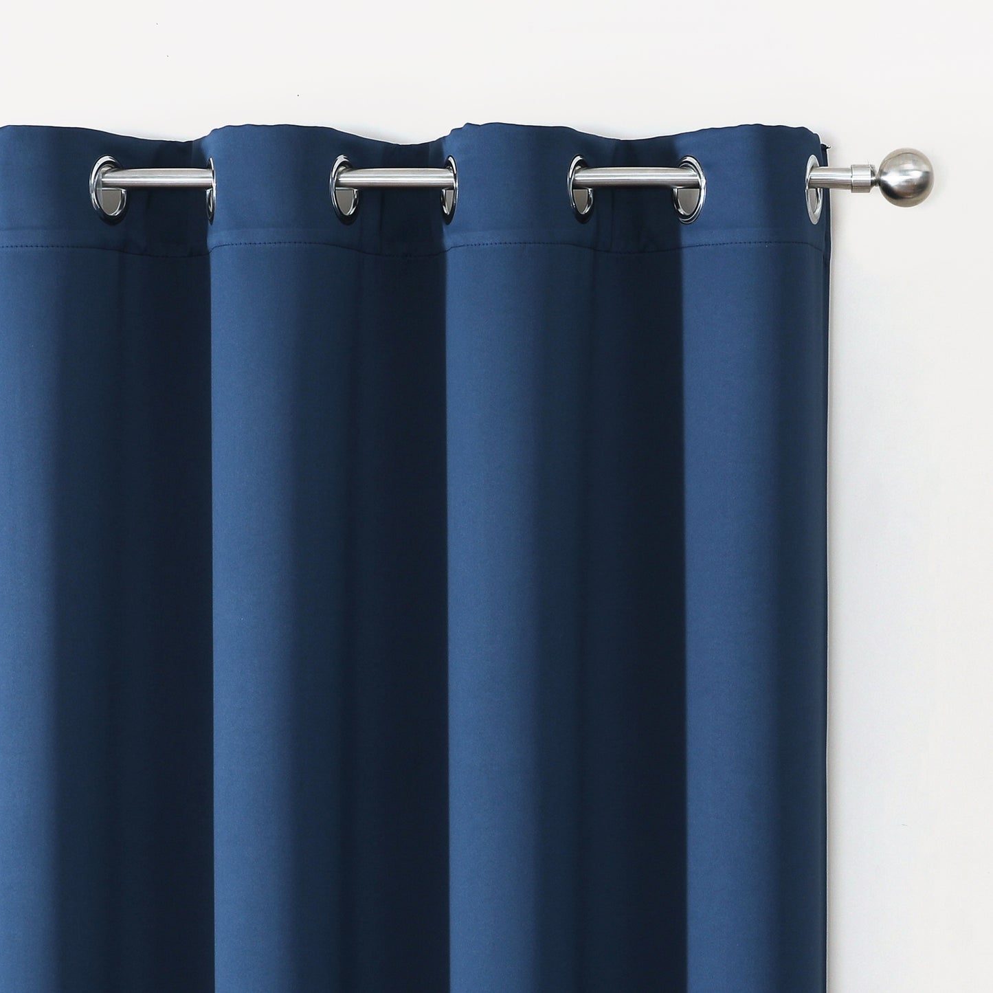 Polyester Blackout Curtain 100% Ready Made One Piece, Light Blocking & Energy Saving for Bedroom & Living Room