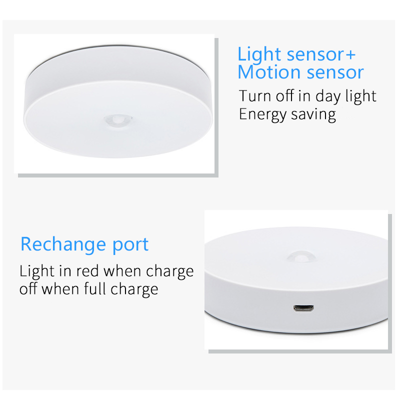 Wireless LED Motion Sensor Night Light Stick Anywhere | Corridor, Wardrobe, Staircase, Bedroom
