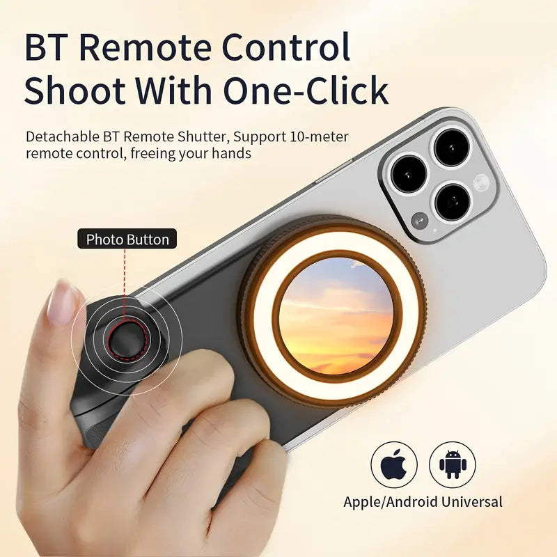 Phone Camera Mount w Fill Light