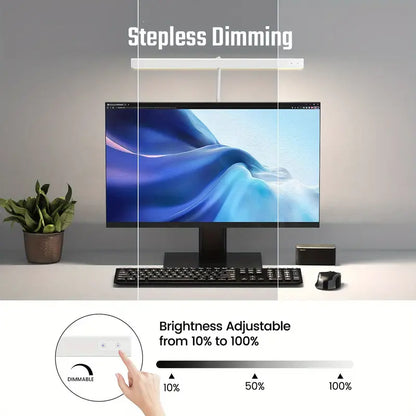 Adjustable LED Desk Lamp with Clamp & 3 Light Modes 💡