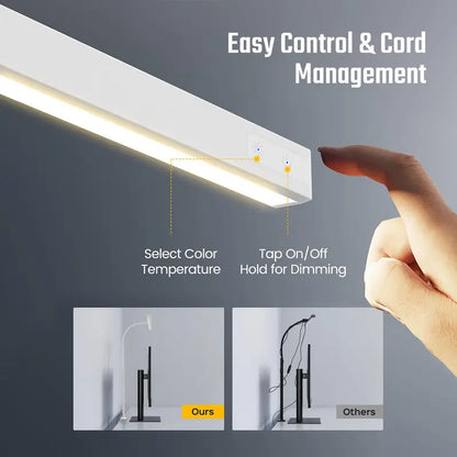 Adjustable LED Desk Lamp with Clamp & 3 Light Modes 💡