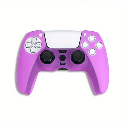 Anti-Slip Silicone Protective Cover for PS5 Controller – Dust-Resistant Grip Sleeve