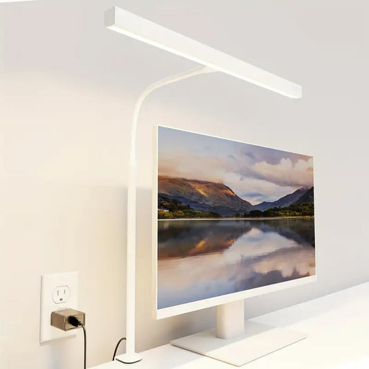 Adjustable LED Desk Lamp with Clamp & 3 Light Modes 💡