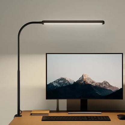 Adjustable LED Desk Lamp with Clamp & 3 Light Modes 💡