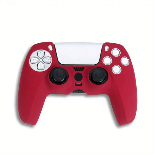 Anti-Slip Silicone Protective Cover for PS5 Controller – Dust-Resistant Grip Sleeve