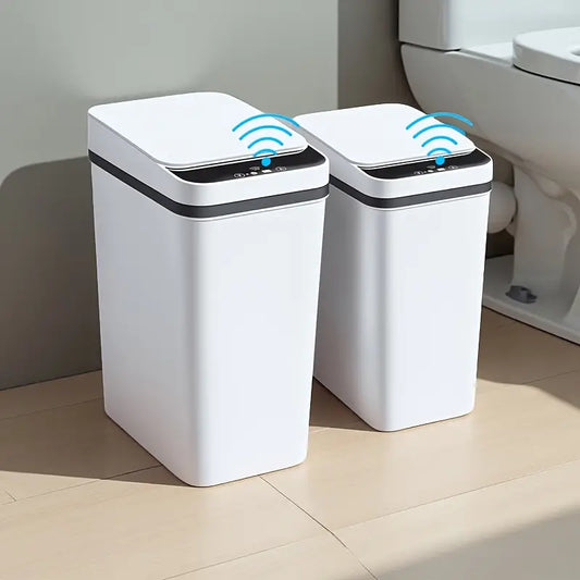 Trash Motion Sensor Bathroom Trash Can Set