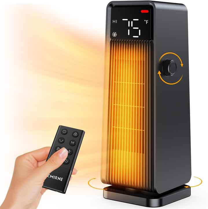 New 2025 Portable Electric Space Heater For Winter Home Fan Heater with Fast Heating Support