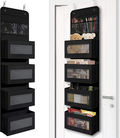 Clear Window PVC Over-Door Hanging Organizer 🚪