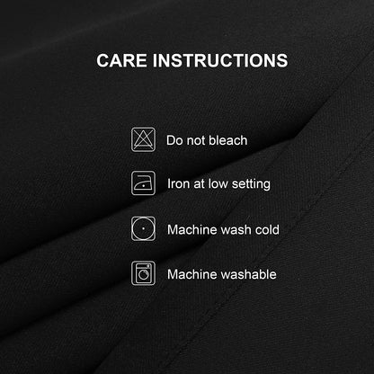Polyester Blackout Curtain 100% Ready Made One Piece, Light Blocking & Energy Saving for Bedroom & Living Room