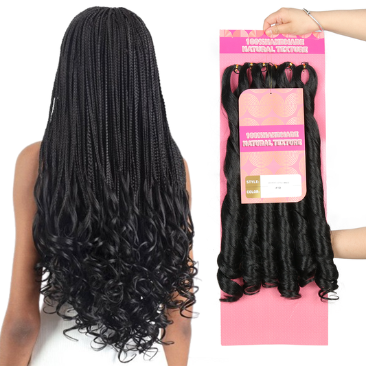 Julianna 24: Kanekalon Silky Pony Style Hair Extensions – 300g Body Wave Spanish/French Curl Braiding Hair