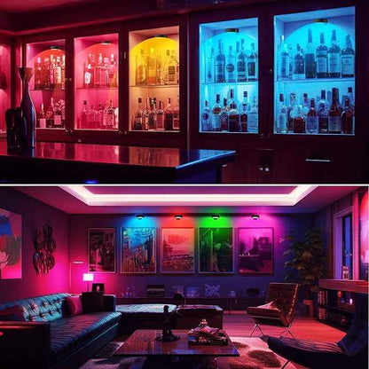 Modern RGB Picture Frame Light comes with 13 Colors, Magnetic LED Art Display Light with Remote (Battery Operated)