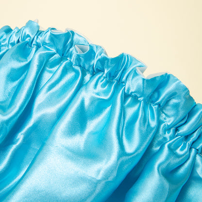 Double-Layer Waterproof Reusable Shower Cap for Women – Spa & Bath Use