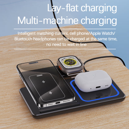 Magnetic Wireless Charging Stand for iPhone, Apple Watch & AirPods