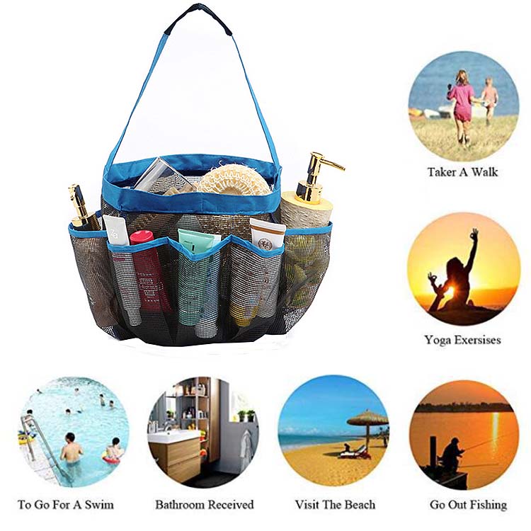 Mesh Shower Tote Bag & Hanging Organizer 🚿