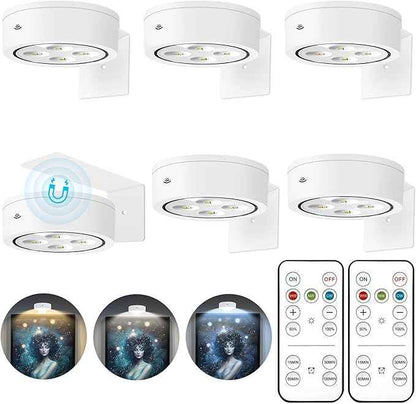 Modern RGB Picture Frame Light comes with 13 Colors, Magnetic LED Art Display Light with Remote (Battery Operated)