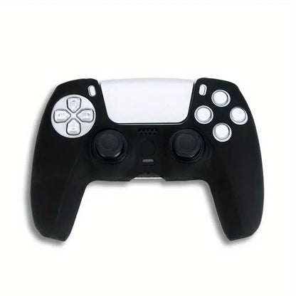 Anti-Slip Silicone Protective Cover for PS5 Controller – Dust-Resistant Grip Sleeve