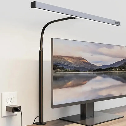 Adjustable LED Desk Lamp with Clamp & 3 Light Modes 💡