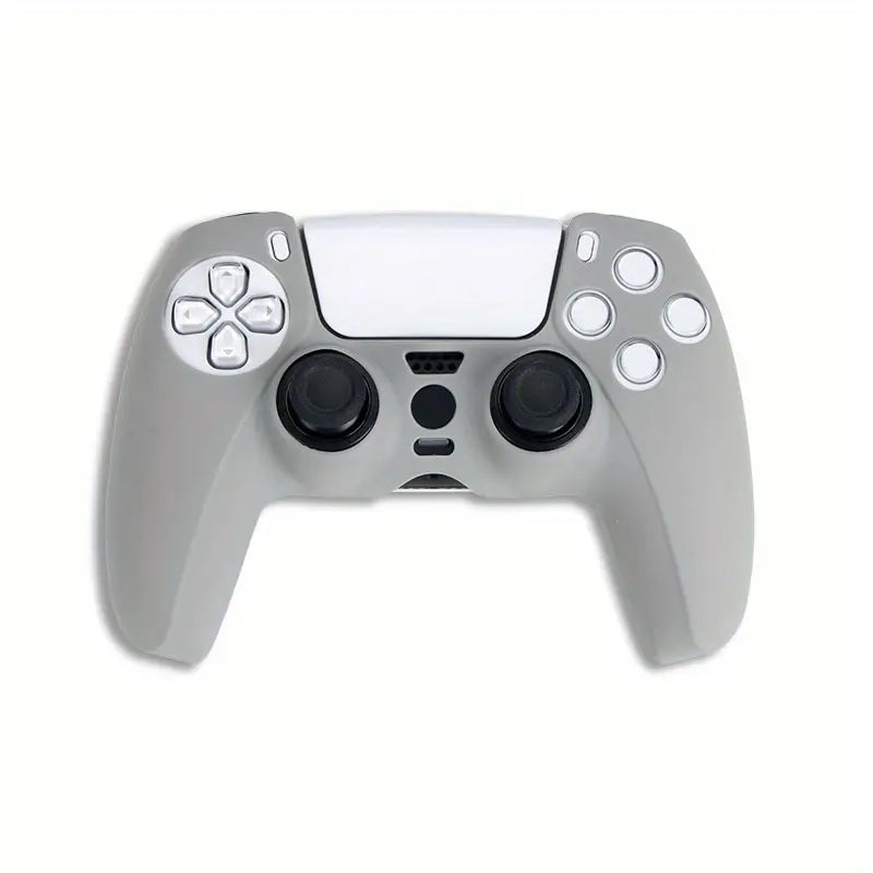 Anti-Slip Silicone Protective Cover for PS5 Controller – Dust-Resistant Grip Sleeve