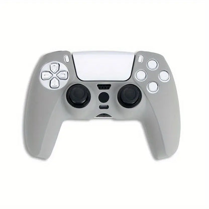Anti-Slip Silicone Protective Cover for PS5 Controller – Dust-Resistant Grip Sleeve