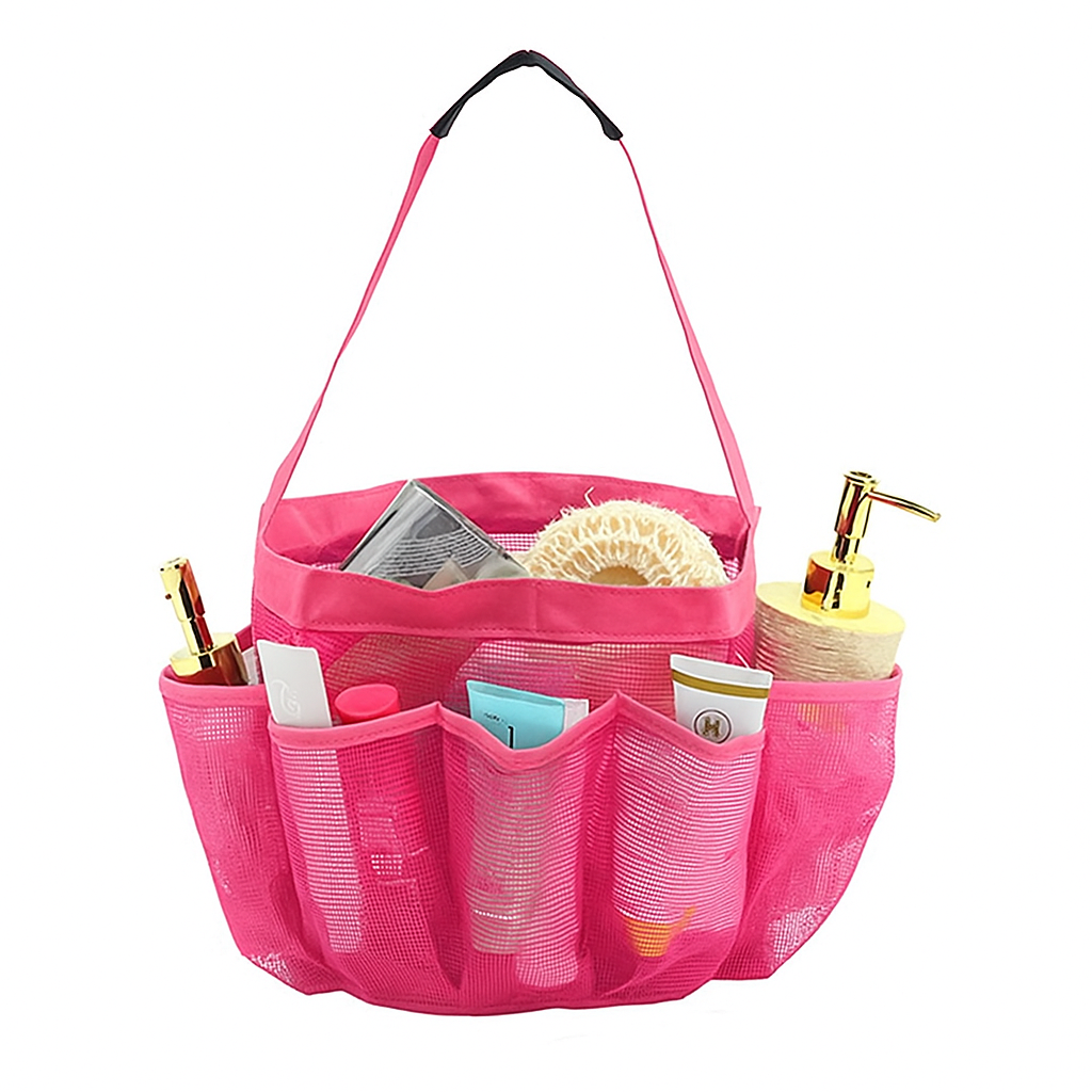 Mesh Shower Tote Bag & Hanging Organizer 🚿